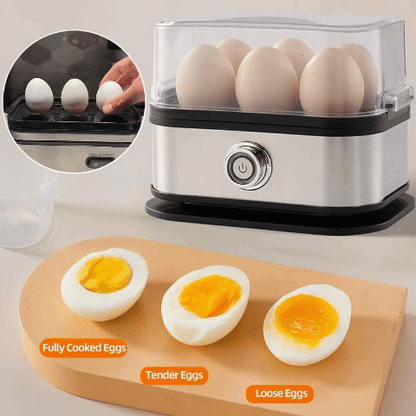 🏆Flash Sale⚡ 50K+ SOLD! Almost Gone-💥Effortless Egg Cooking with the Ultimate Stainless Steel Egg Cooker 🍳✨ .Best gifts