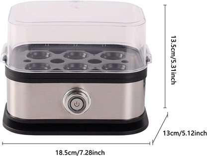 🏆Flash Sale⚡ 50K+ SOLD! Almost Gone-💥Effortless Egg Cooking with the Ultimate Stainless Steel Egg Cooker 🍳✨ .Best gifts