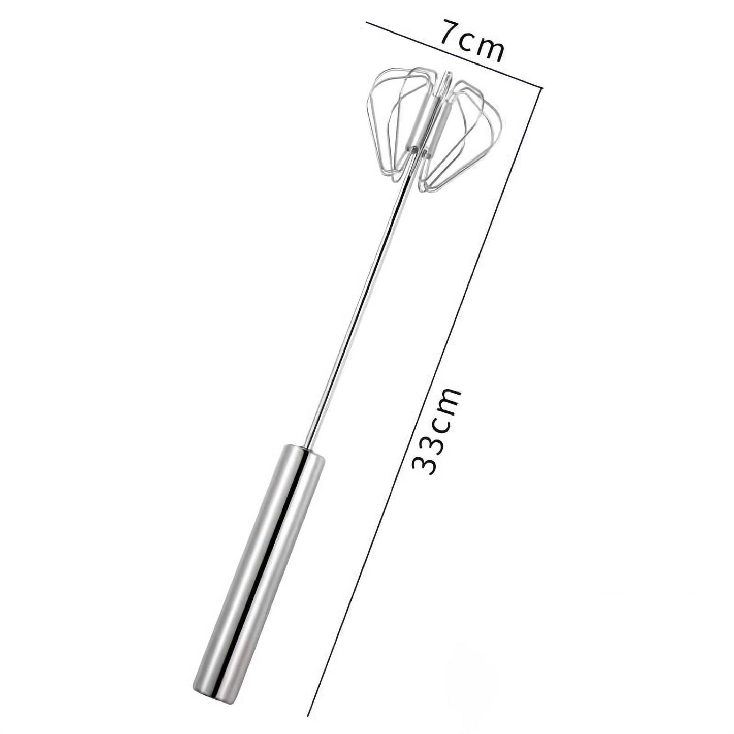 🔥Last Day Promotion-49%OFF - Stainless Steel Semi-Automatic Whisk