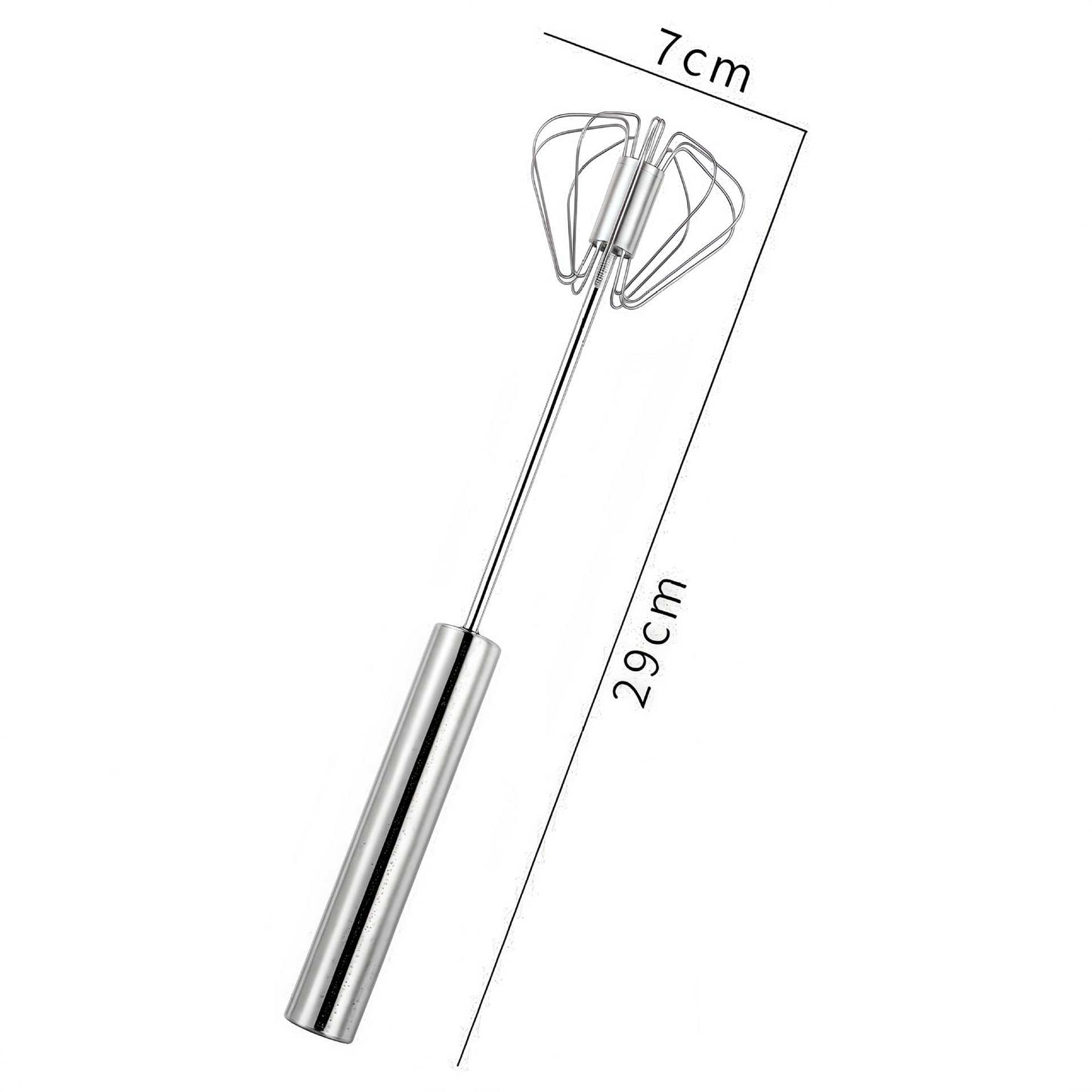 🔥Last Day Promotion-49%OFF - Stainless Steel Semi-Automatic Whisk