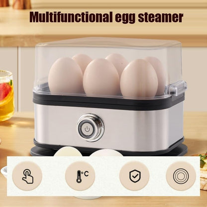 🏆Flash Sale⚡ 50K+ SOLD! Almost Gone-💥Effortless Egg Cooking with the Ultimate Stainless Steel Egg Cooker 🍳✨ .Best gifts